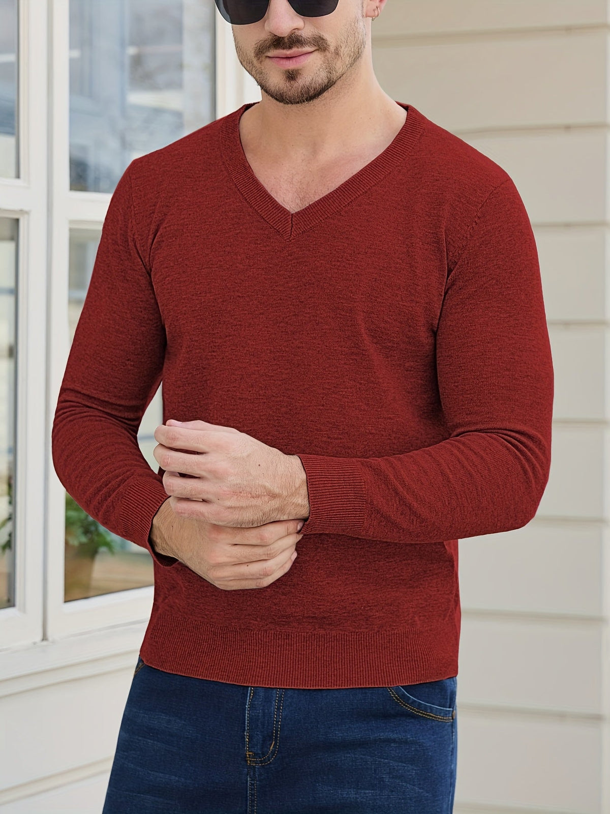 Classic V-Neck Pullover