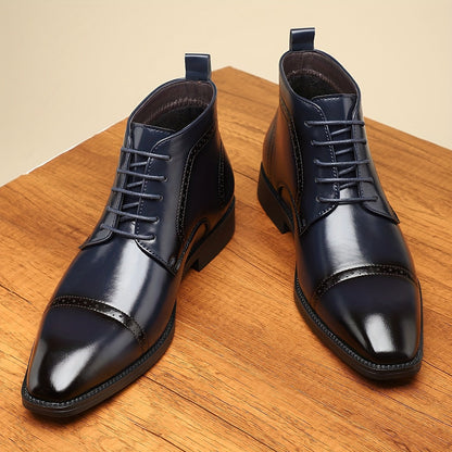 Cap-Toe Ankle Boots