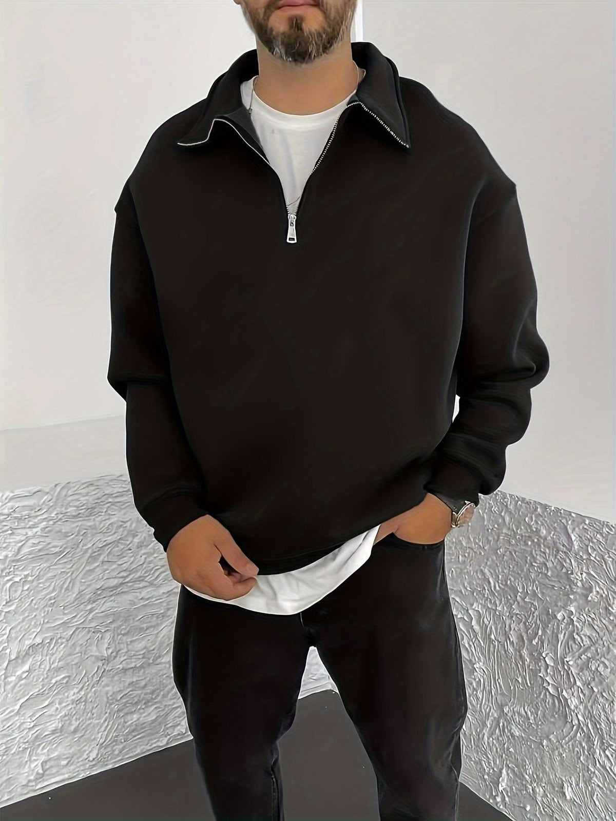 Half-Zip Sweatshirt