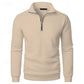 Quarter-Zip Stand-Collar Pullover