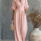 Wide-Leg V-Neck Jumpsuit