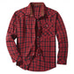 Rugged Plaid Overshirt