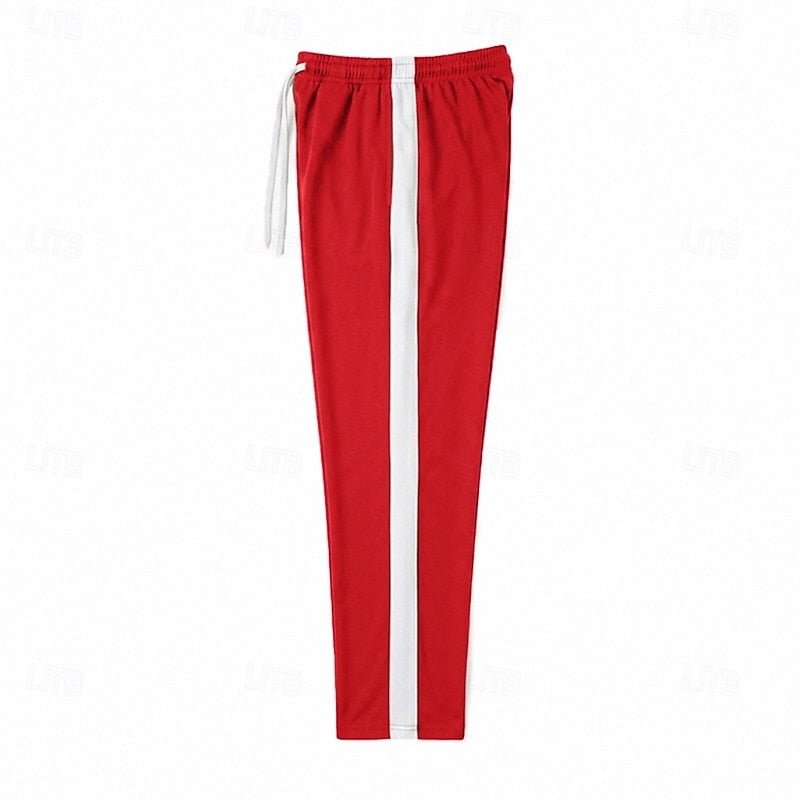 Relaxed Side-Stripe Sweatpants