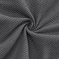 Relaxed Straight-Leg Ribbed Trousers