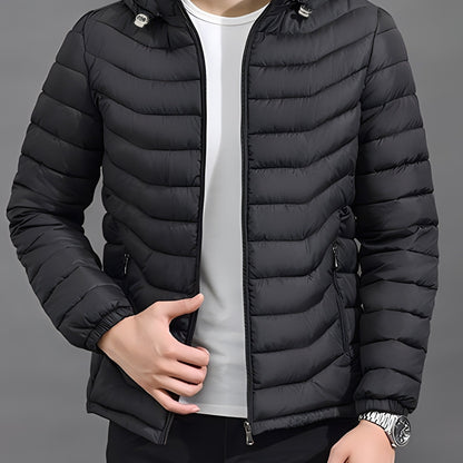 Hooded Quilted Puffer Jacket