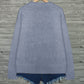 Cat-Print Knit Pullover