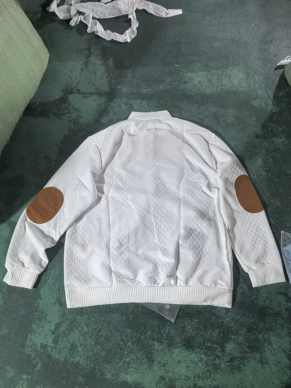 Stand Collar Button Henley Sweater