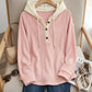 Relaxed Waffle-Knit Hooded Top