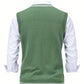 Cable-Knit V-Neck Sweater Vest