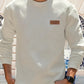 Textured Crew Neck Sweatshirt