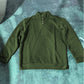 Stand Collar Button Henley Sweater