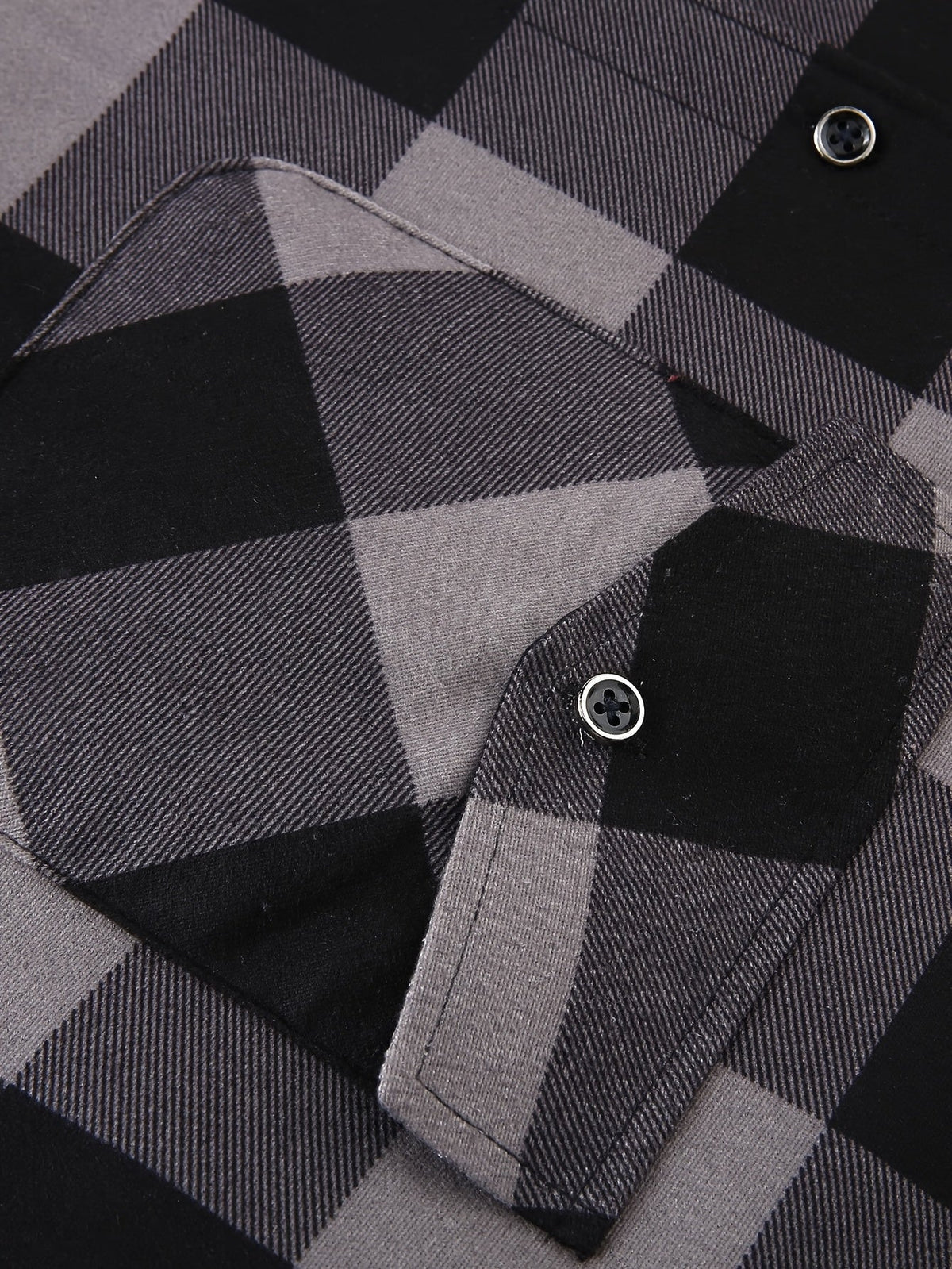 Hooded Check Shirt Jacket