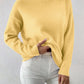 Mock Neck Relaxed Fit Sweater