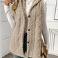 Hooded Sleeveless Vest
