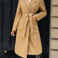 Tailored Belted Long Coat