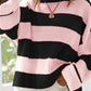 Relaxed Colourblock Knit Sweater