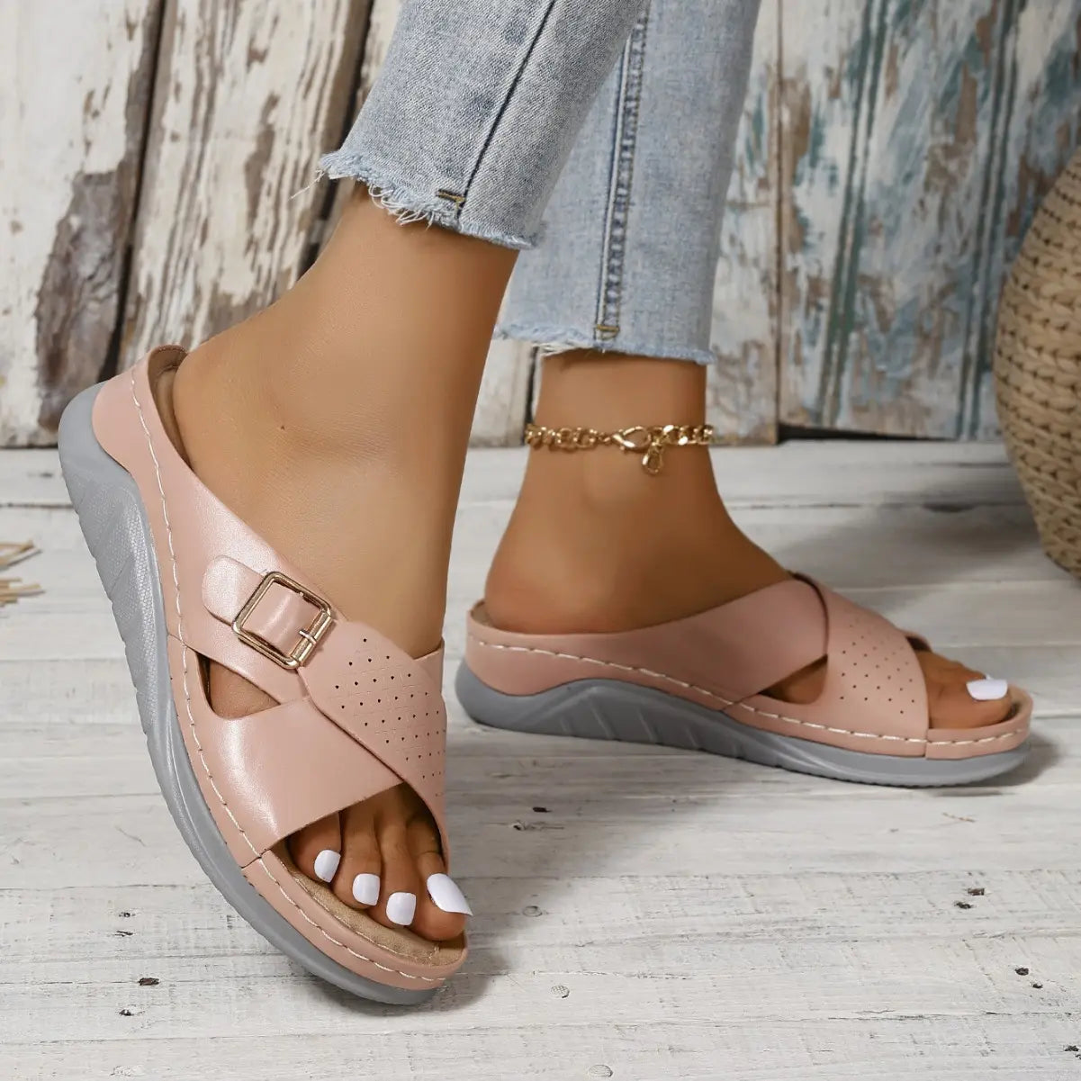 Zephyra - Platform Sandals Comfort Style