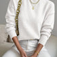 Mock Neck Relaxed Fit Sweater