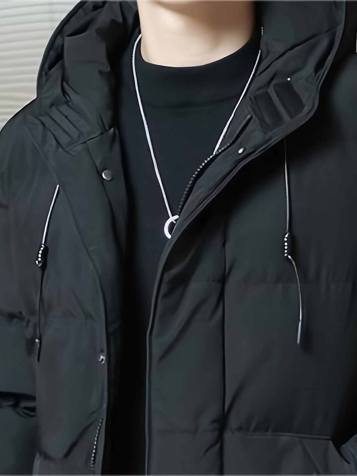 Hooded Longline Padded Coat