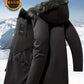 Hooded Mid-Length Parka Jacket