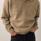Polo Collar Knit Sweater