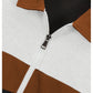 Color-Block Zip-Up Jacket