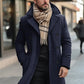 Tailored Double-Breasted Overcoat