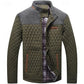 Quilted Stand-Collar Jacket