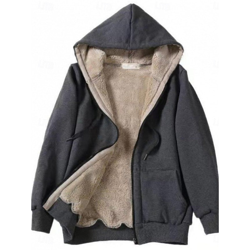 Hooded Zip-Up Jacket