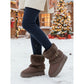 Fur-Trimmed Snow Boots