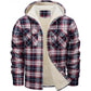 Hooded Check Overshirt