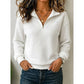 Textured Quarter-Zip Pullover