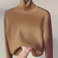 High-Neck Lined Sweater