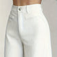 High-Waisted Wide-Leg Trousers
