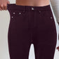 High-Waisted Skinny Jeans