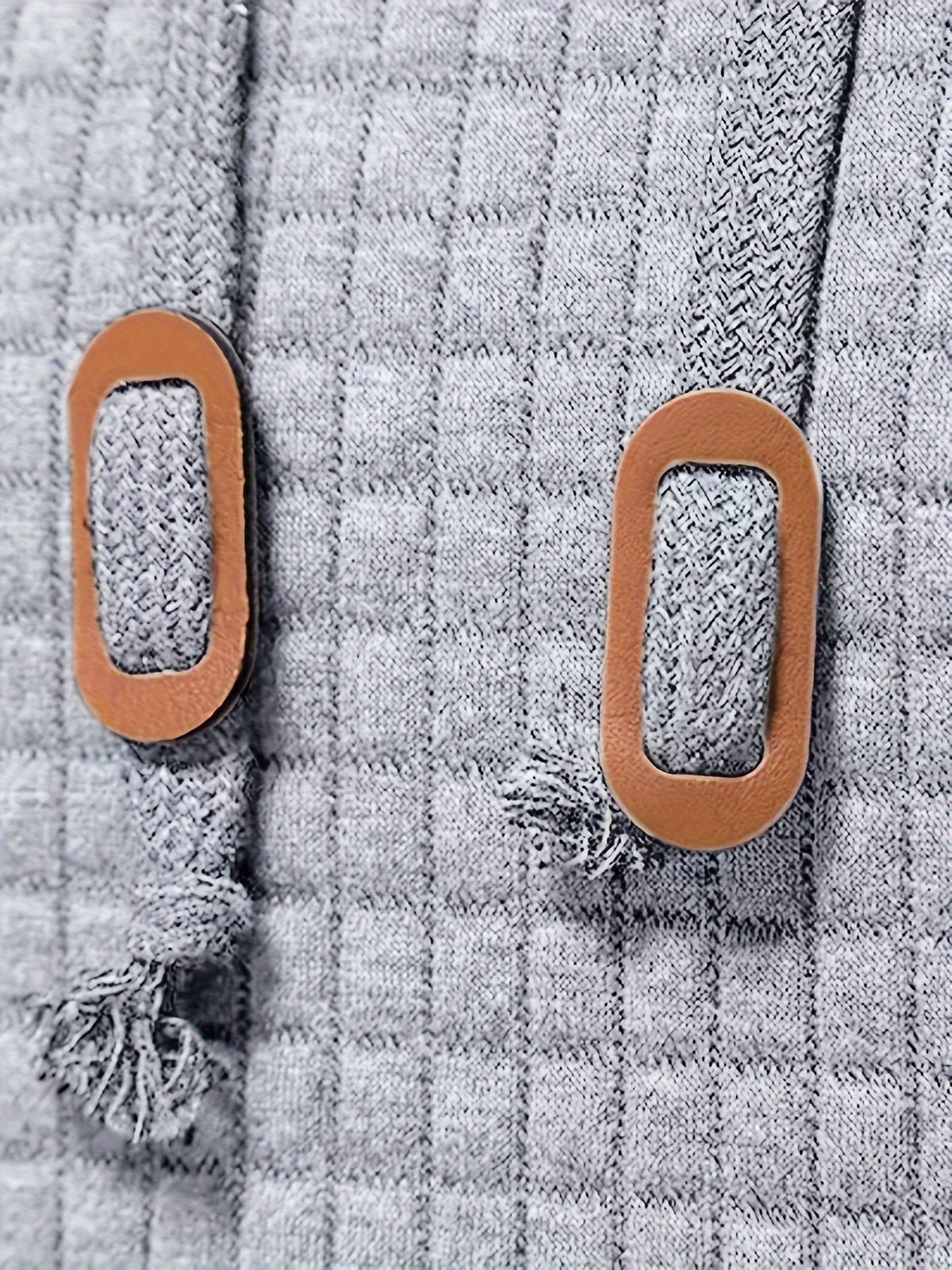Textured Hooded Pullover