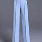 High-Waisted Wide-Leg Trousers