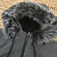Hooded Mid-Length Parka Jacket