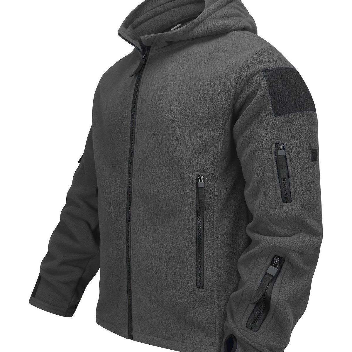 Rugged Hooded Zip Jacket