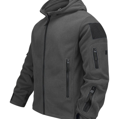 Rugged Hooded Zip Jacket