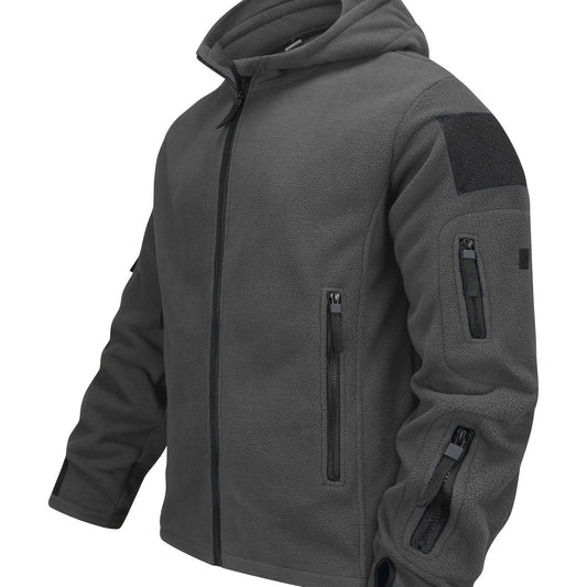 Rugged Hooded Zip Jacket