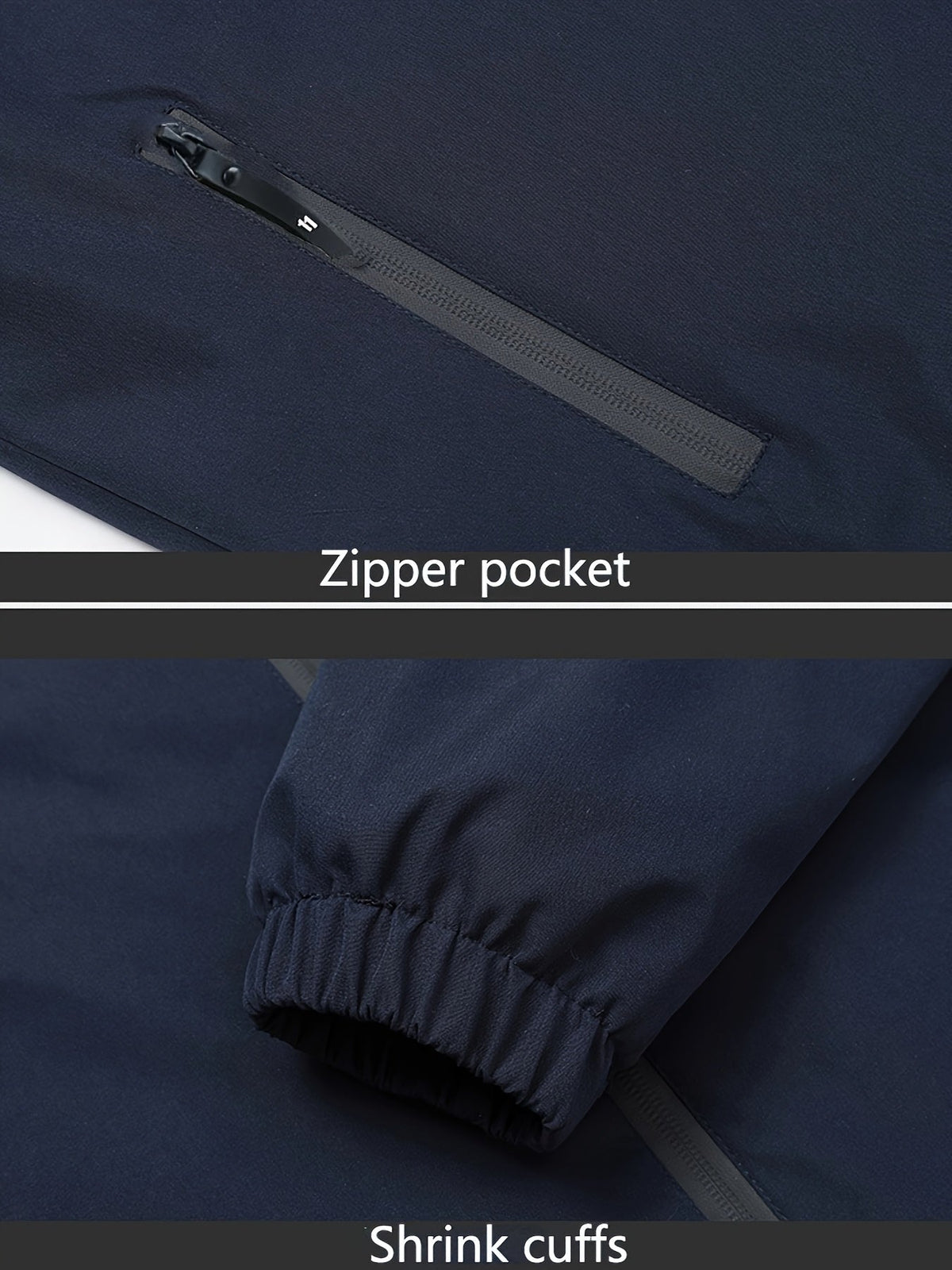 Fleece-Lined Hooded Jacket
