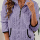 Half-Zip Textured Pullover