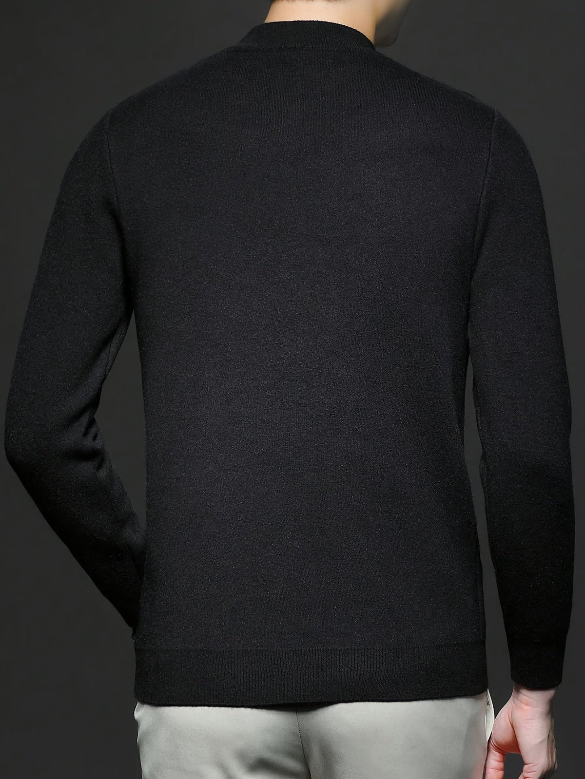 Refined High-Neck Sweater