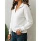 Textured Quarter-Zip Pullover