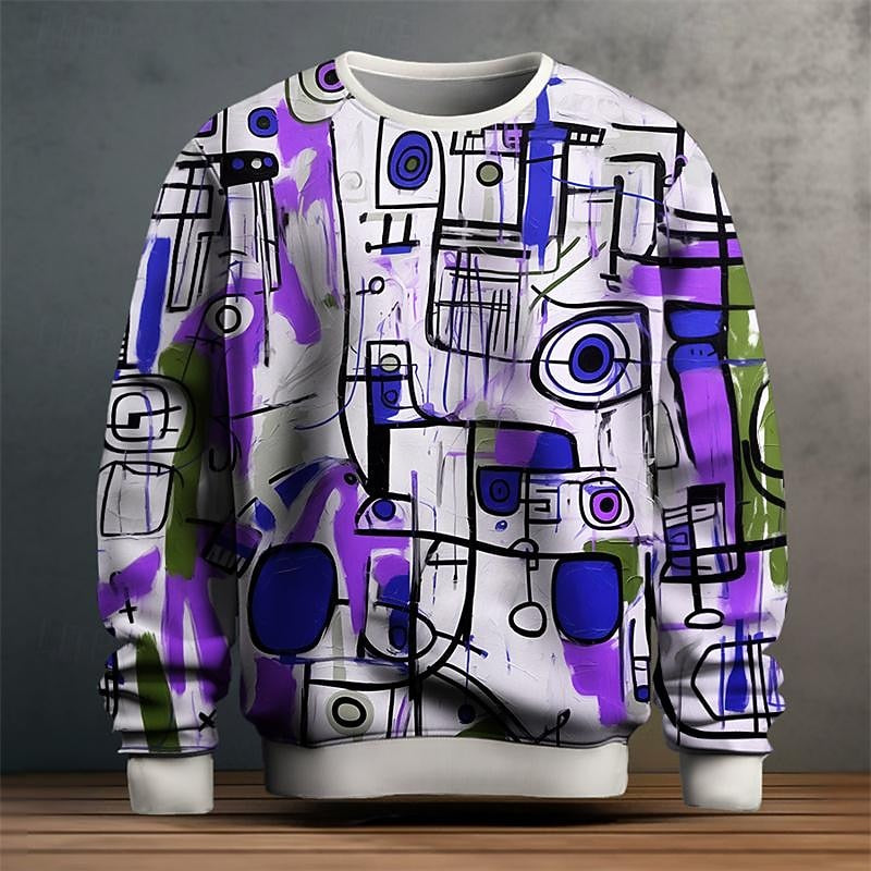 Artful Crew Neck Sweatshirt