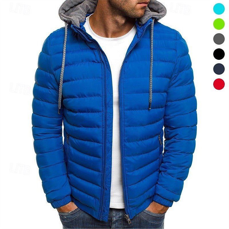 Hooded Quilted Puffer Jacket