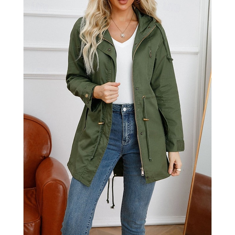 Hooded Utility Coat