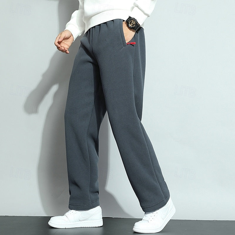 Relaxed Straight-Leg Joggers