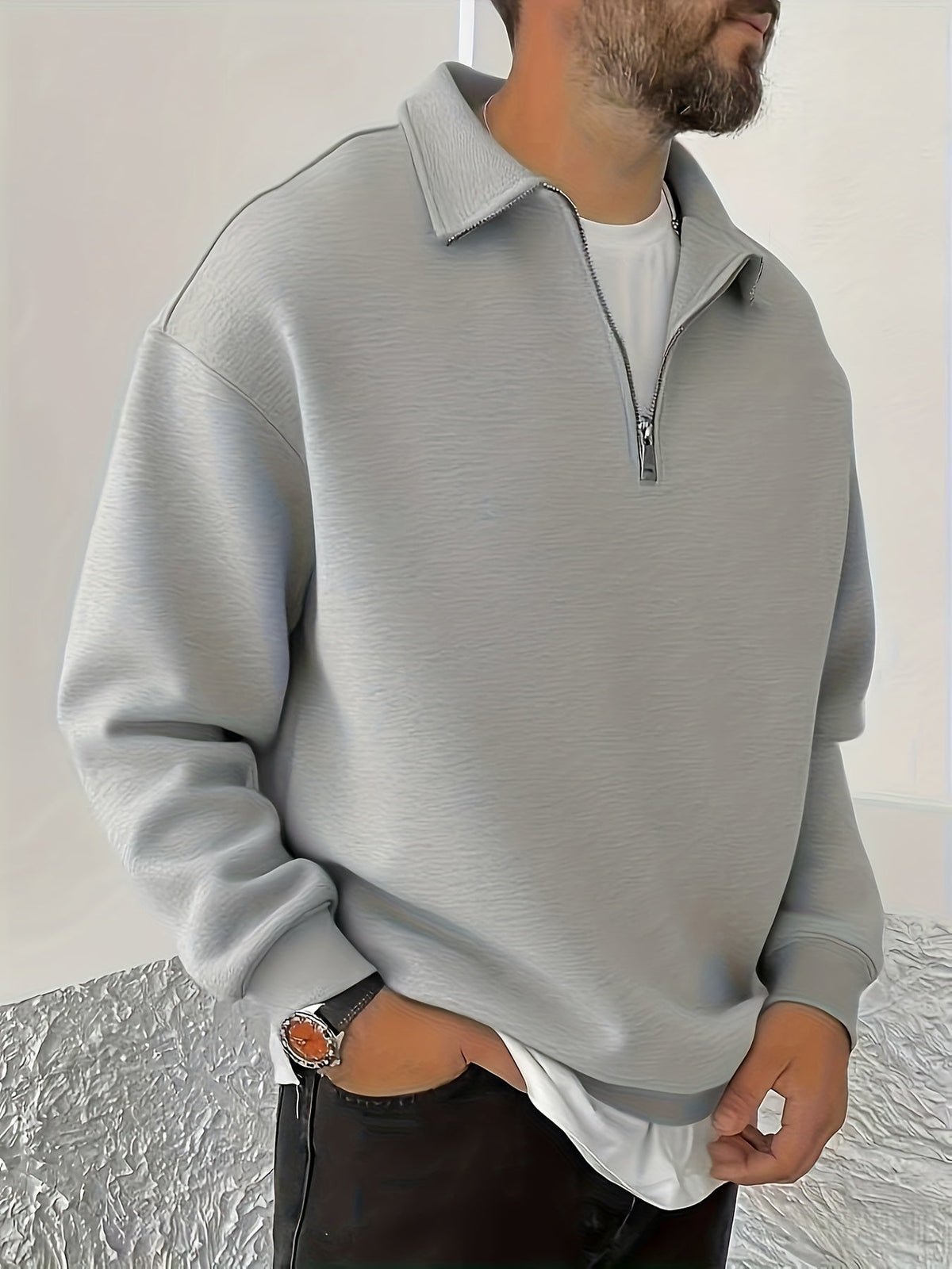 Half-Zip Sweatshirt